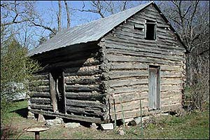 Single Pen Log House