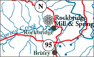 Rockbridge location map