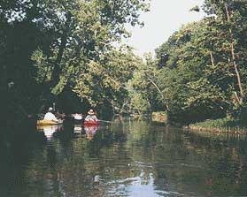 Floating on the Bryant